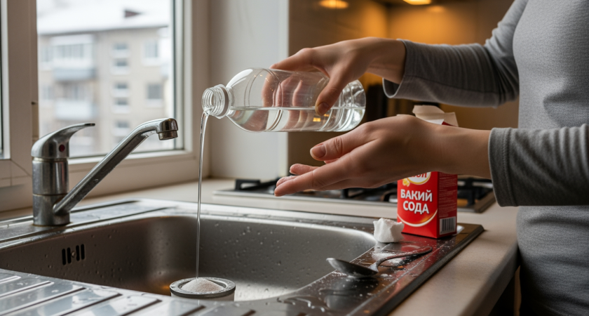 Забитая труба больше не проблема: домашние методы, которыми я чищу сток за минуты без вызова сантехника