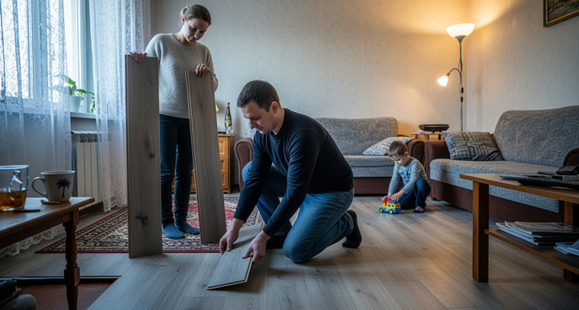 Забудьте про старые напольные покрытия: дизайнеры массово переходят на материал, о котором вы даже не думали