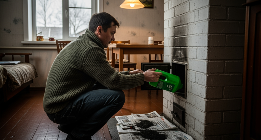 Обычная пластиковая бутылка против многолетней сажи — как я чищу печь за 5 минут без химии и лишних затрат