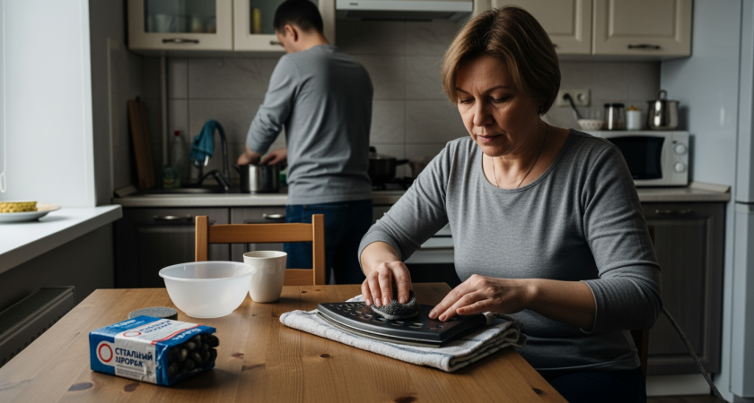Раскрываю секрет французских хозяек: случайно подглядела их хитрость с металлическими губками и теперь сама так делаю