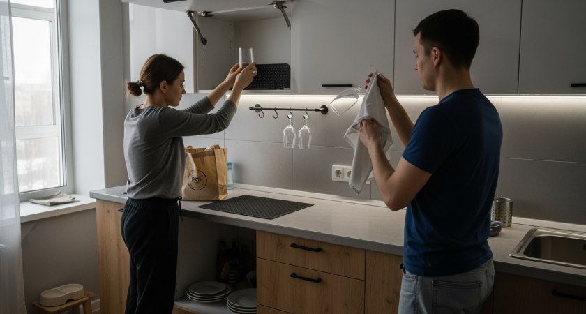 Переверните посуду вверх дном и забудьте о пыли: маленькая хитрость, которую одобряют даже бабушки