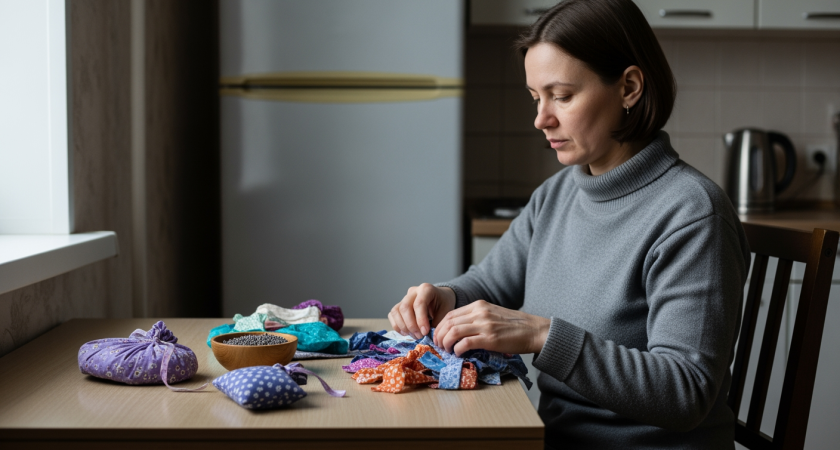 Вторая жизнь ненужных лоскутков: 7 гениальных идей превращения текстильных отходов в полезные домашние мелочи