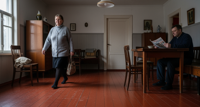 Дед мазал порог дегтем каждую осень — мудрость предков, над которой я перестал посмеиваться