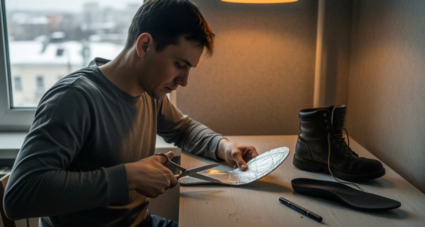 Бабушкина хитрость с фольгой в ботинках заставит ваши ноги забыть о холоде даже в лютые морозы