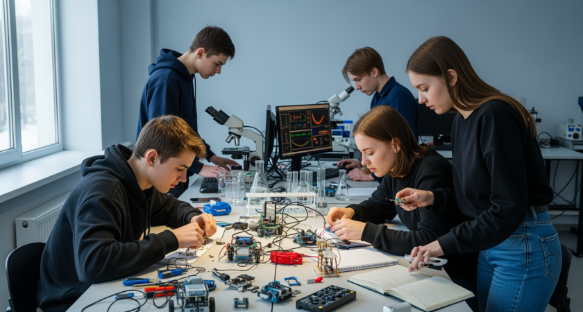 От подводных роботов до биотехнологий: новосибирские школьники триумфально покорили федеральный финал НТО во Владивостоке