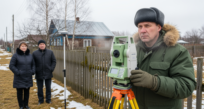 Сосед годами смеялся над моим старым забором, пока не узнал что его дом стоит на моей земле