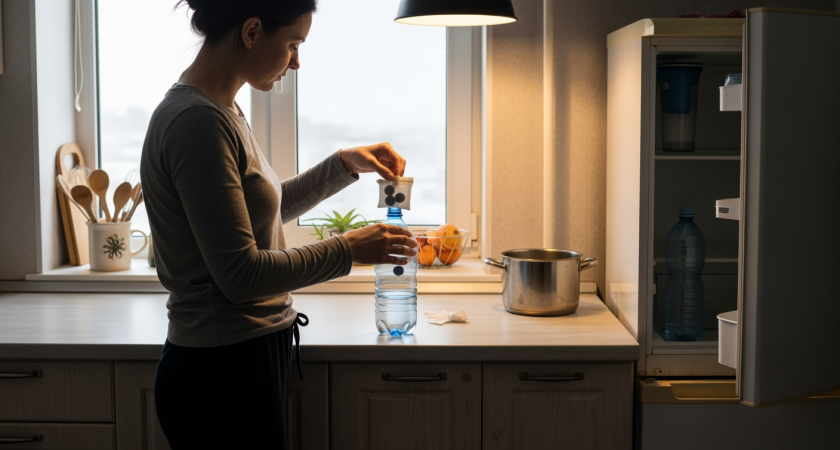 Старый трюк из деревни превращает водопроводную воду в кристально чистую за копейки