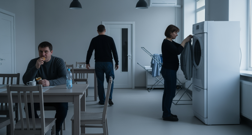 Дворникам Петербурга поставили душевые и подняли зарплату до 71 тысячи