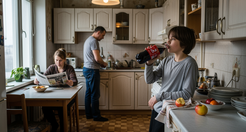 12-летний школьник попал в реанимацию с кровавой рвотой из-за колы