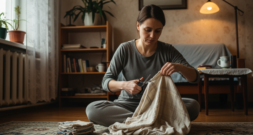 Старое постельное белье превращается в полезные вещи для дома: проверенные способы от бережливых хозяек