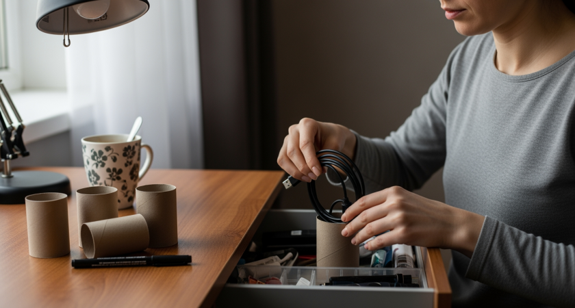 Втулки от туалетной бумаги решают 15 домашних проблем которые раньше стоили денег