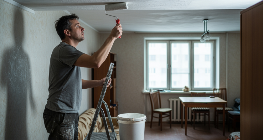 Мастер с 20-летним стажем показал альтернативу натяжным потолкам которая служит втрое дольше за копейки