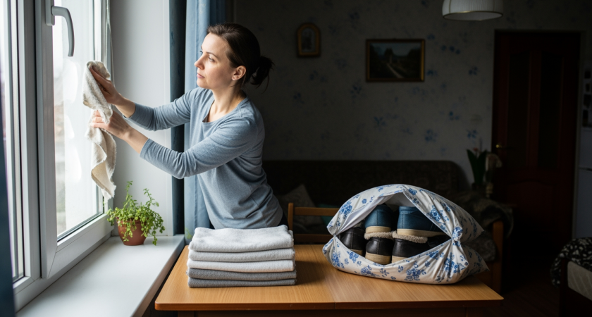 Вместо выбрасывания старых простыней умные хозяйки делают из них 7 нужных вещей для быта