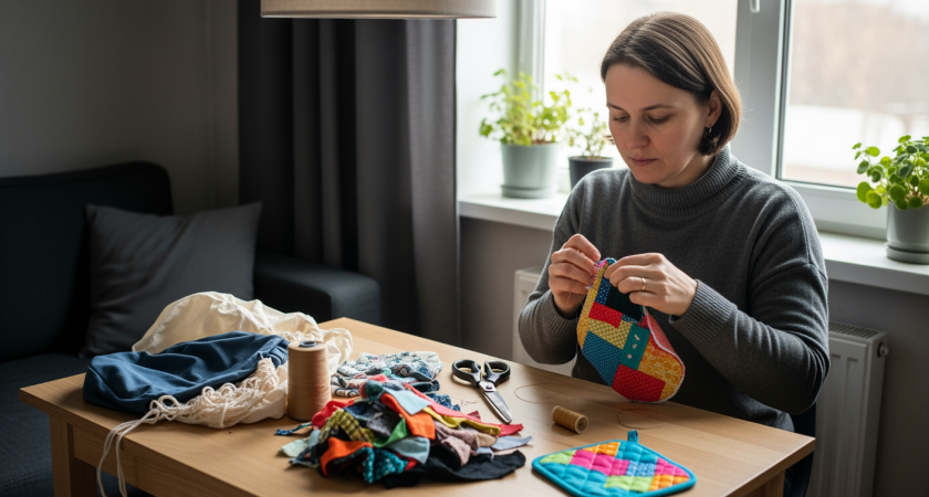 Из обрезков ткани делаю такие штуки для дома, что соседки просят рецепты — 7 способов