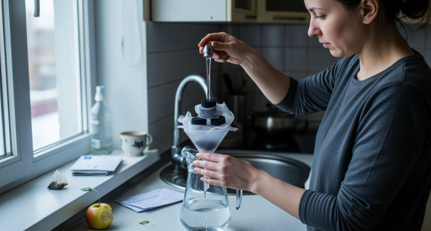 Бабушкин секрет очистки воды работает лучше дорогих фильтров и стоит в 50 раз дешевле