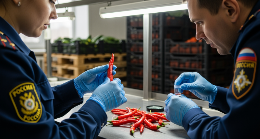 135 кг китайского перца заражены опасным вирусом томатов