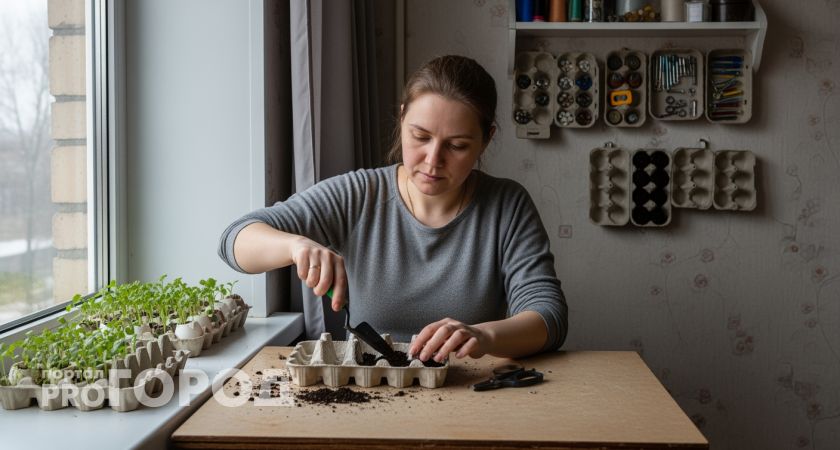 Картонные лотки от яиц больше не выбрасываю — превратила их в незаменимых помощников по хозяйству