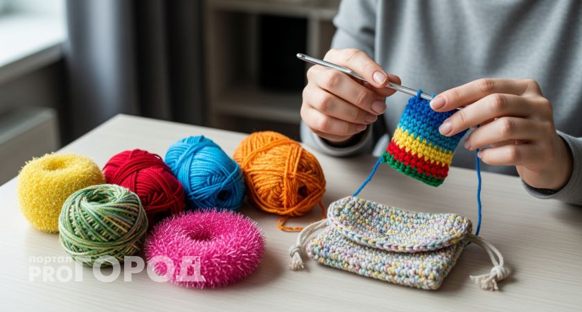 Подруга научила превращать остатки ниток в домашние помощники и теперь покупаю вдвое меньше