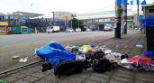 Пожар на полигоне Владивостока с 6 октября парализовал вывоз мусора: крупногабарит не принимают