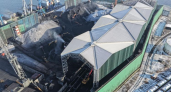 На угольном терминале в Находке возводят навес размером с футбольное поле