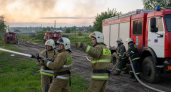 Пожар на мусорном полигоне в Приморье: 29 спасателей на месте