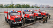 В пожарные части Приморья передали четыре новых автомобиля Урал
