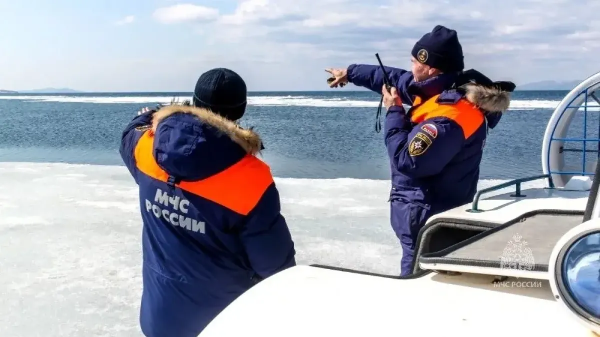 Сотни рыбаков проигнорировали запрет МЧС и выложили сердце из селёдки на опасном льду