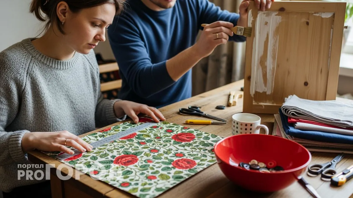 Из остатков обоев мастерю декор настолько стильно, что друзья просят научить их таким же фокусам