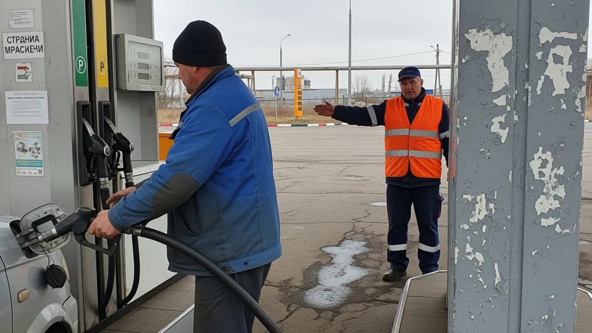 Владивостокские АЗС удлинили шланги, чтобы избавиться от очередей