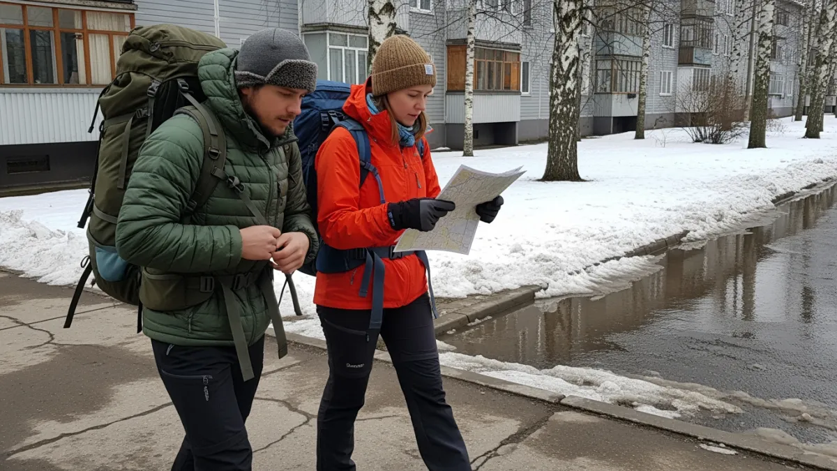 Московская пара прошла 1000 км пешком к Владивостоку за 51 день