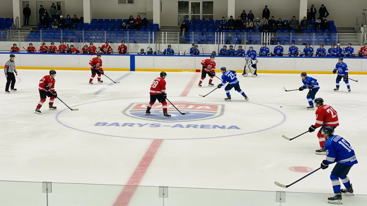 «Адмирал» разгромил «Барыс» 6:2 в родных стенах астанчан