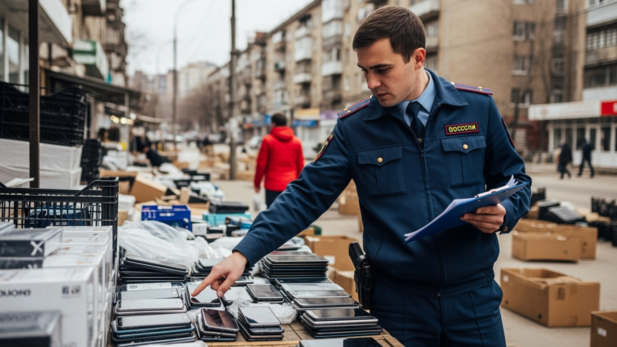 Таможня изъяла 122 гаджета без документов в ТЦ Владивостока
