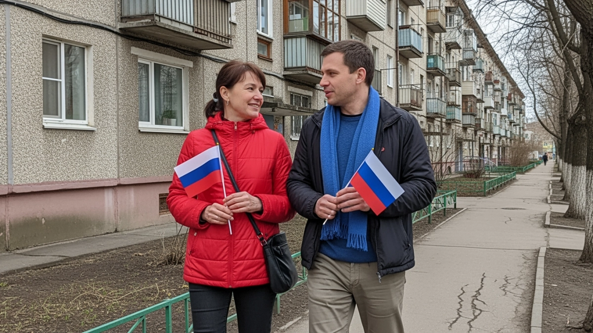 Во Владивостоке отметили 12-летие присоединения Крыма несмотря на туман