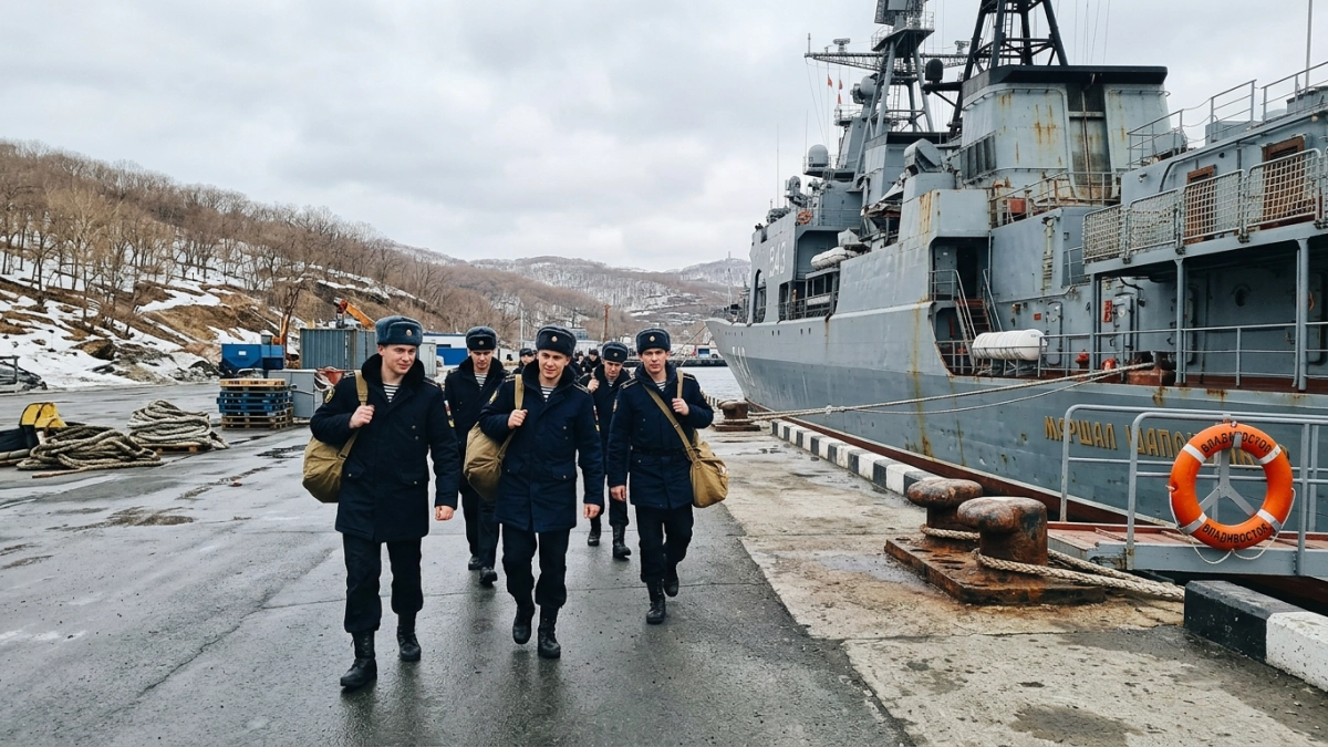 Фрегат «Маршал Шапошников» прошел 25 тысяч миль через два океана