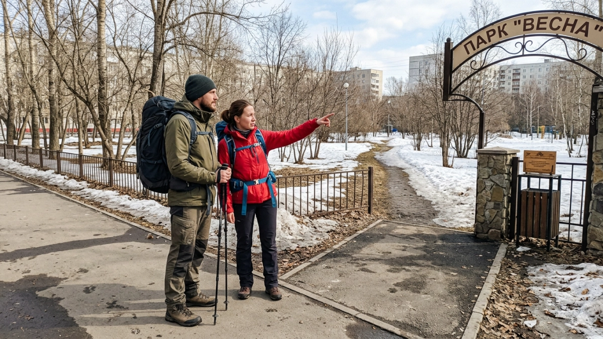 Супруги прошли пешком из Москвы 1319 км и достигли Татарстана