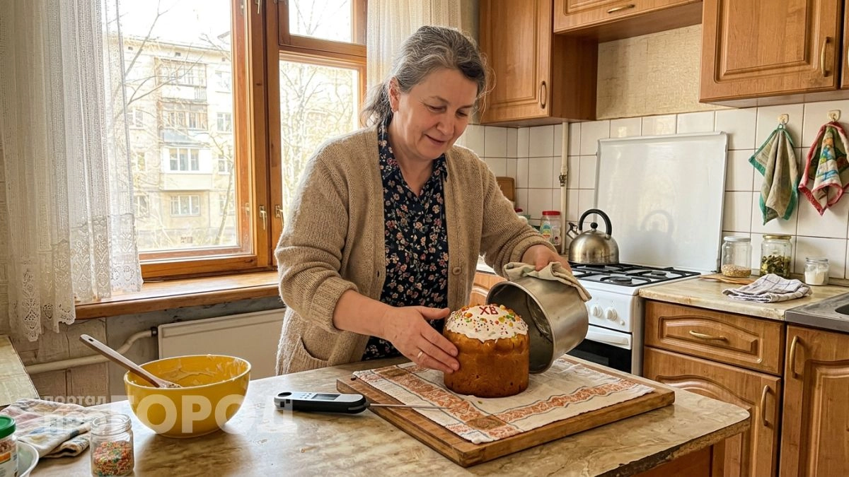 Пеку кулич без лишних усилий — мягкий и сочный остаётся всю неделю