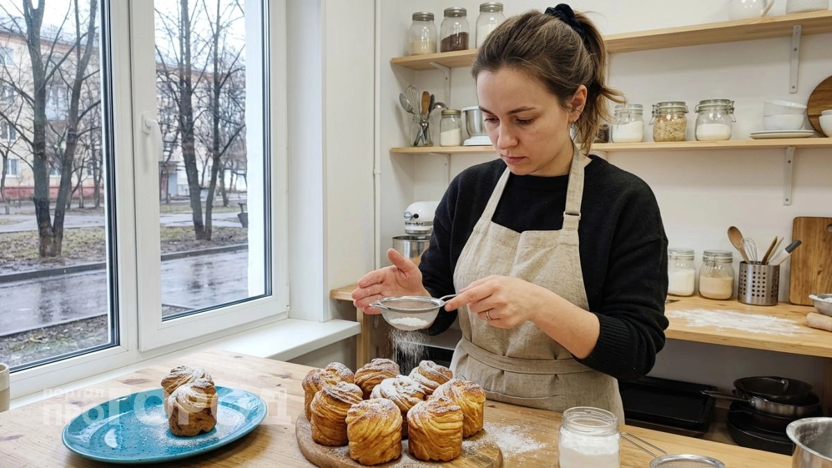 Больше никаких сухих куличей на Пасху, пеку слоистый краффин, который тает во рту и остается свежим все праздники