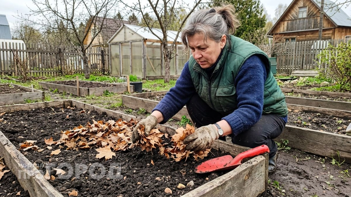 Каждый март собираю листья в мешки и через полгода получаю бесплатный перегной — на грунт больше не трачусь