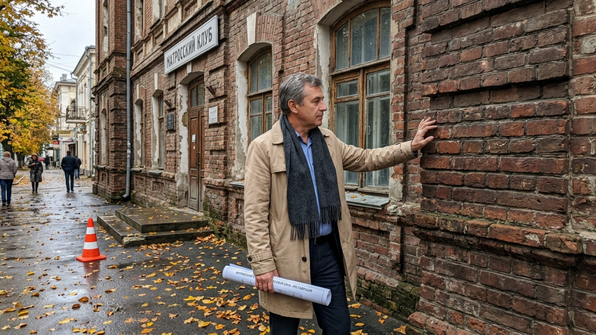 Суд аннулировал контракт на реставрацию «Матросского клуба»: торги начнут заново