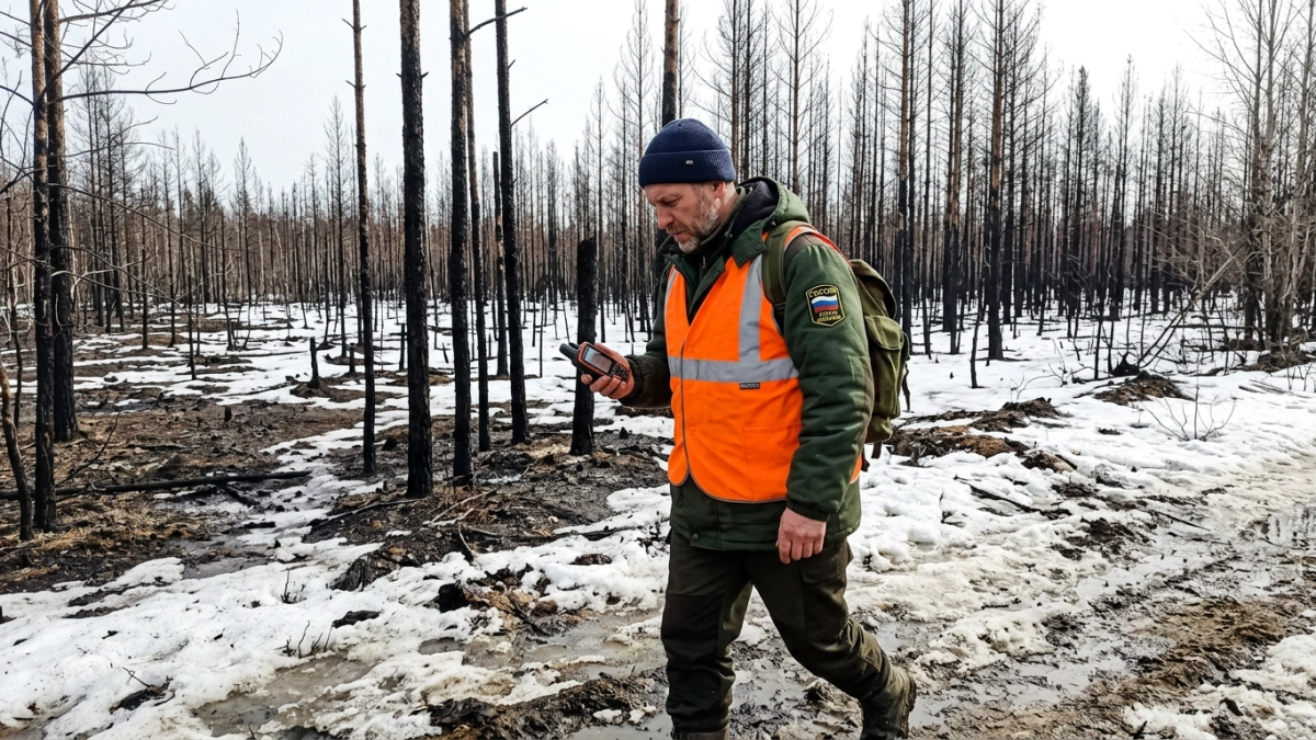 Три пожара на 22 гектарах потушили в Приморье за сутки