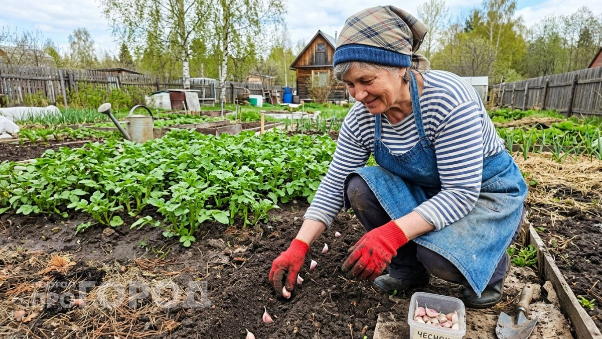 Посадила между рядами картошки одно растение — и колорадский жук больше не появляется на моём огороде