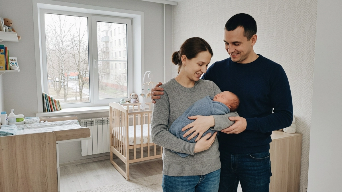 244 ребёнка за неделю: в Приморье родились три двойни, одна — «королевская»