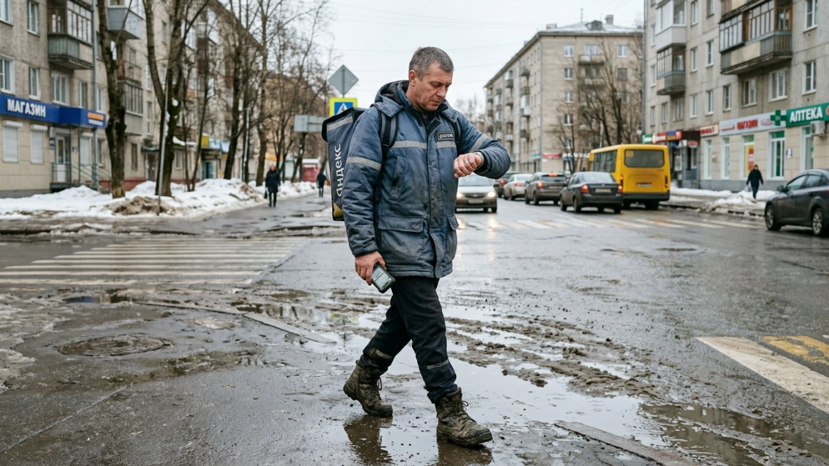 Toyota Harrier протаранил четыре машины на улице Гоголя во Владивостоке