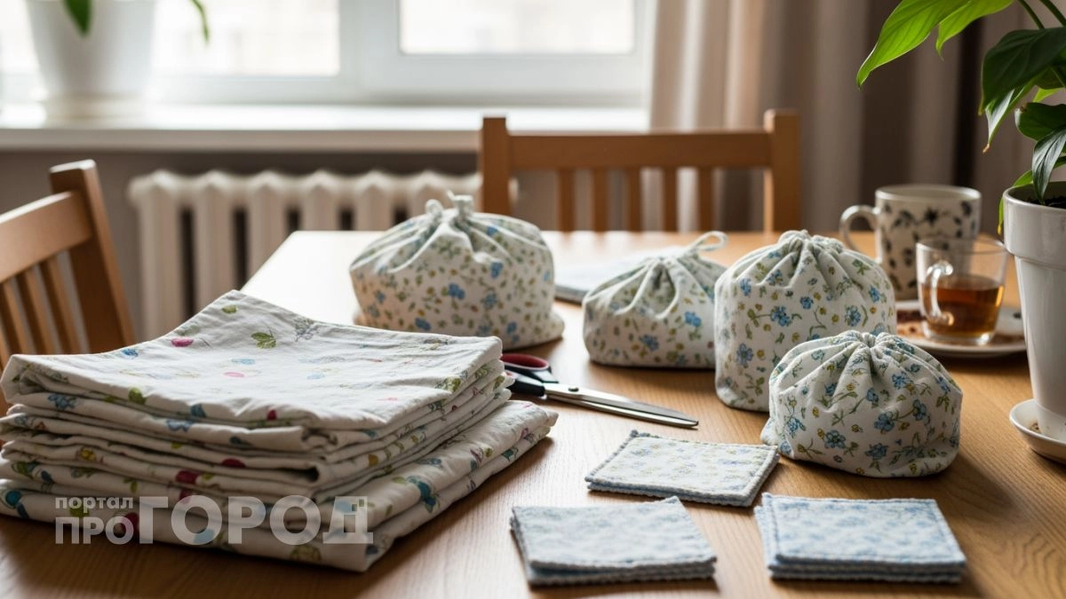 Хватит отправлять старые простыни на ветошь: показываю пять способов превратить их в полезные вещи для дома