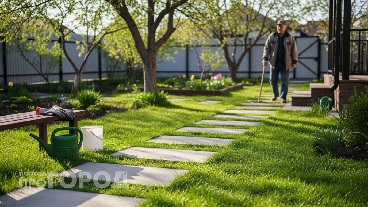 Хватит тратить деньги на бетонные плиты: сделал дорожки из копеечных материалов и теперь участок выглядит дорого