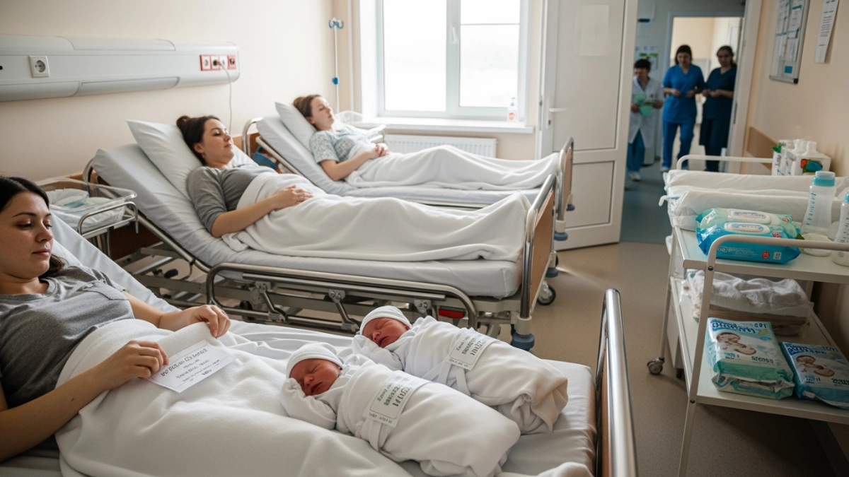 Пять двоен за неделю: в Приморье зафиксировали всплеск рождения близнецов