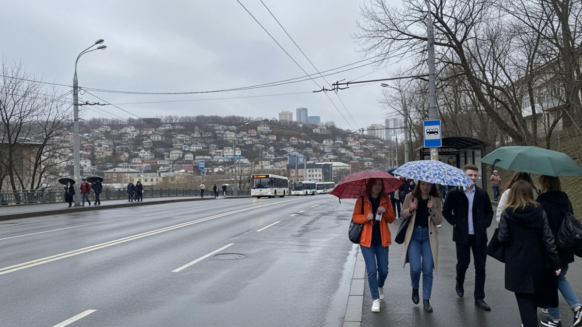 Циклон с Жёлтого моря принесёт дожди в Приморье 10 апреля — и потепление после