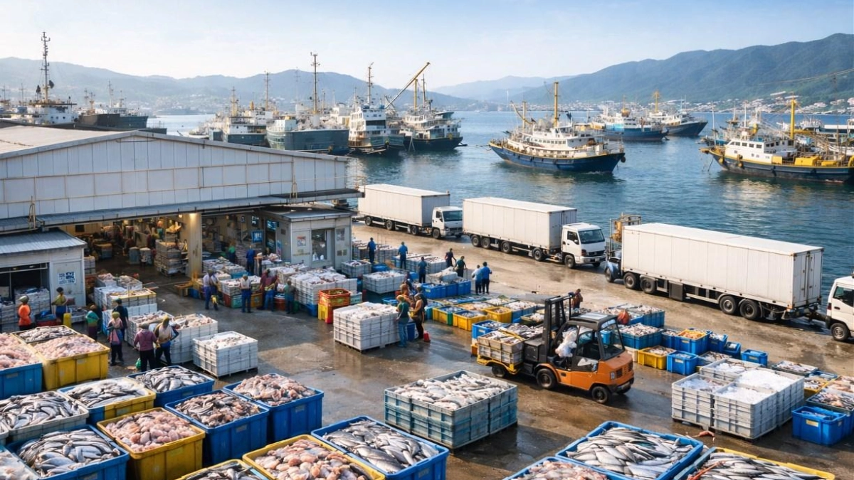 Дальний Восток отправил за рубеж почти 26 тысяч тонн рыбы за неделю