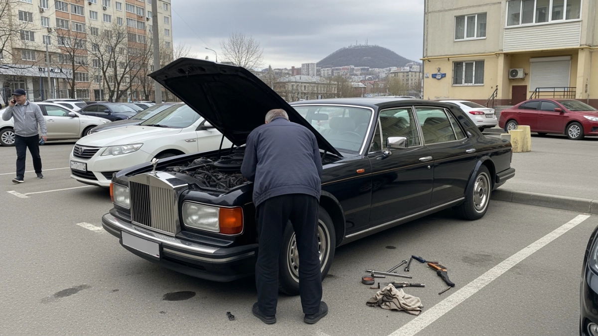 Rolls-Royce 1982 года за 1,8 млн рублей во Владивостоке: один хозяин, но есть проблемы
