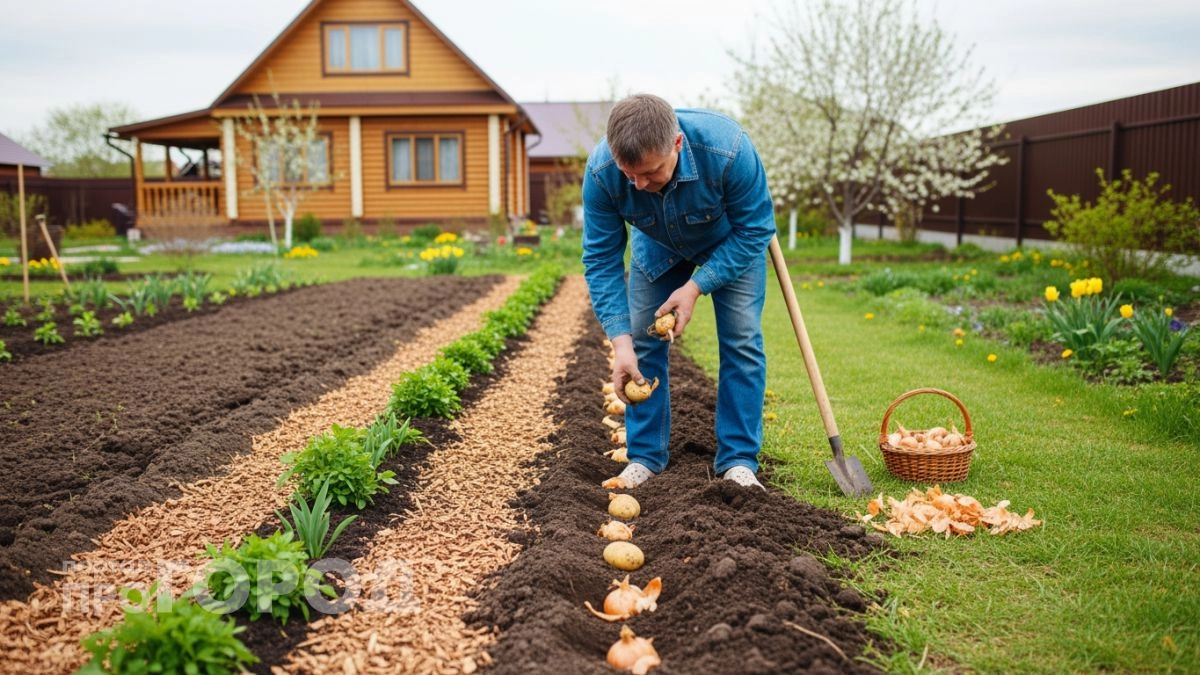 Больше не трачу деньги на яды: достаточно одного растения между рядами картошки чтобы жуки забыли про огород